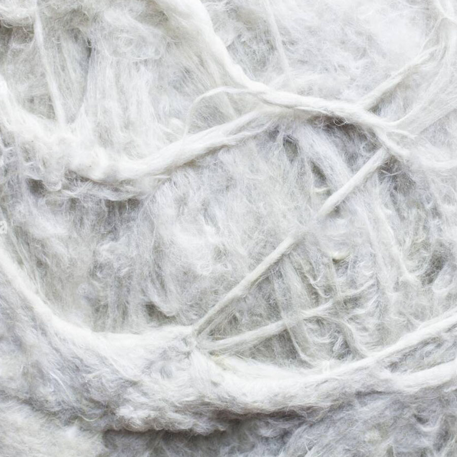 lana mineral blanca